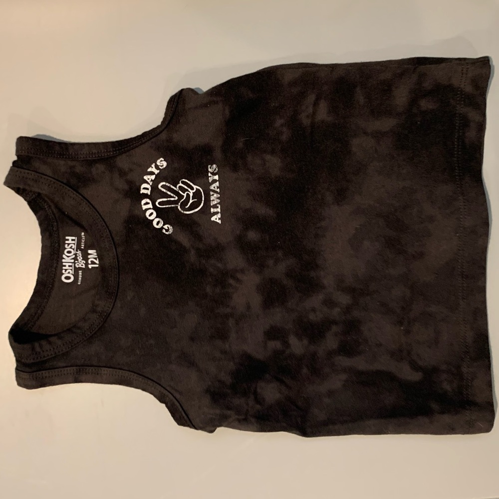 Tie Dye “Good Days Always” Tank Top